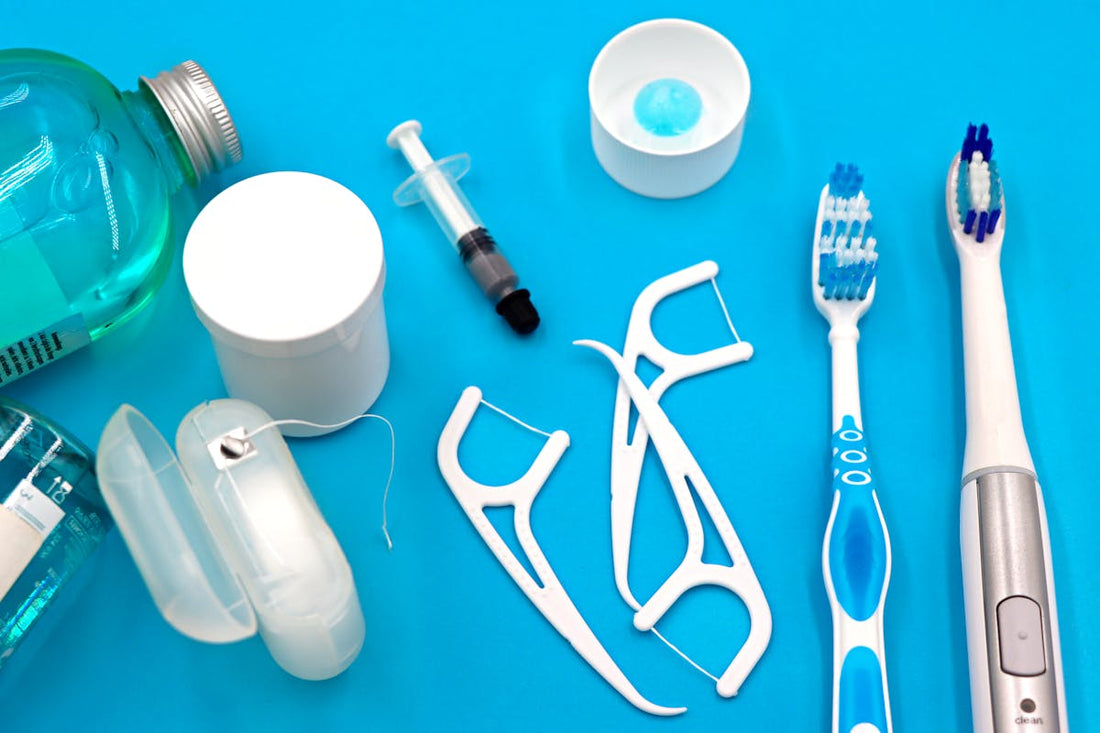 Family oral-care essentials including mouthwash