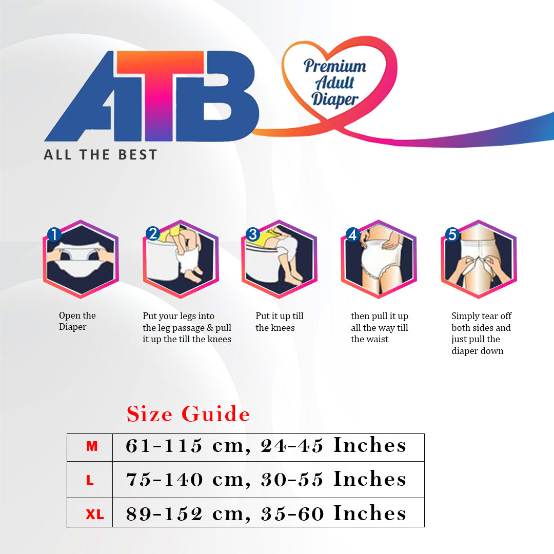 ATB Adult Diapers | Pants