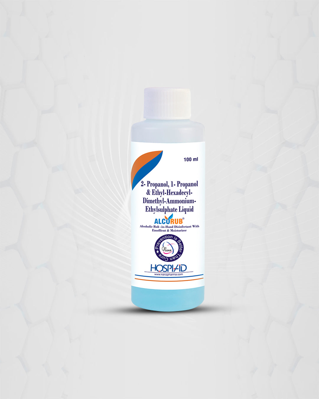 Alcorub Liquid 100ml Fliptop