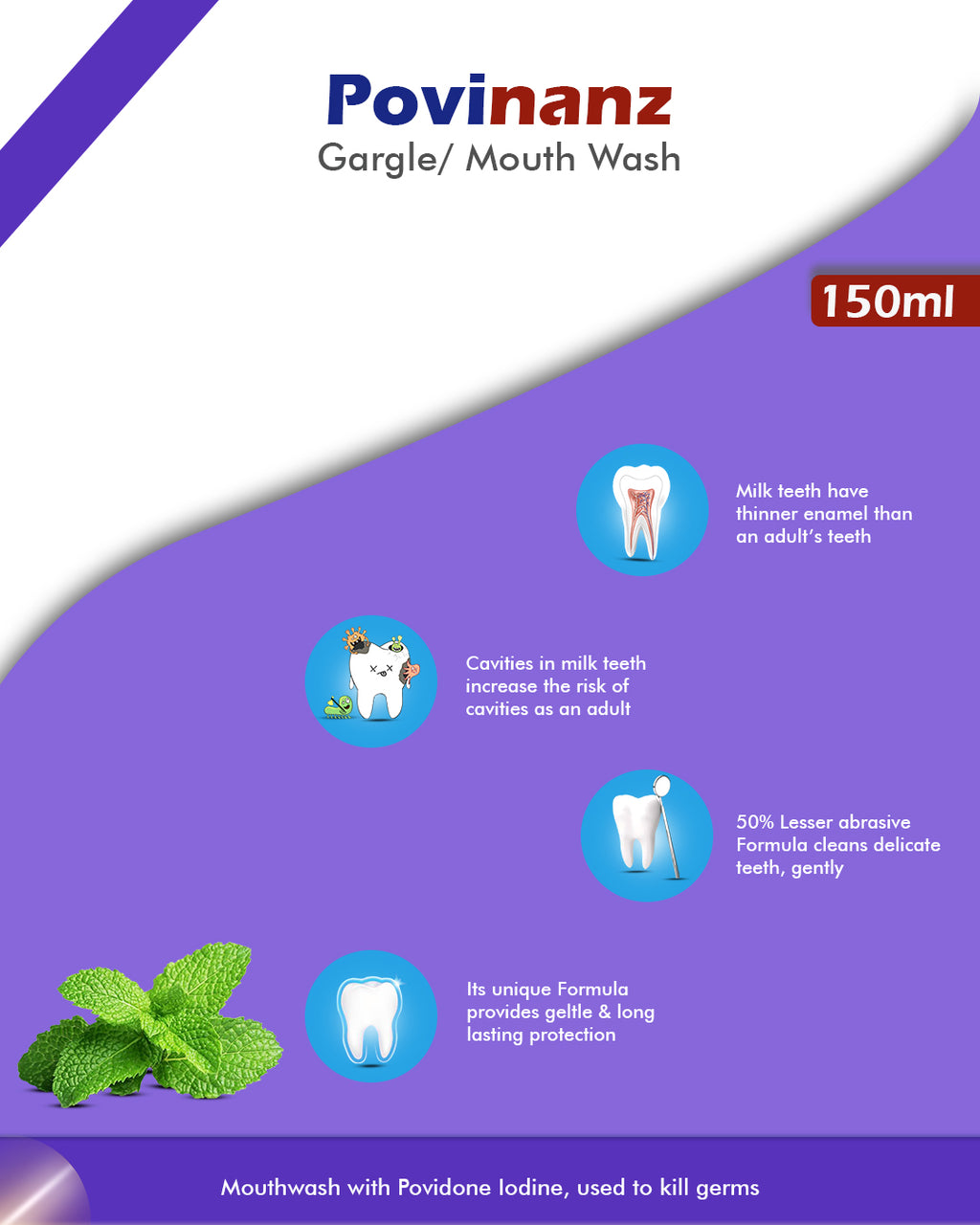 Povinanz Gargle/Mouth Wash