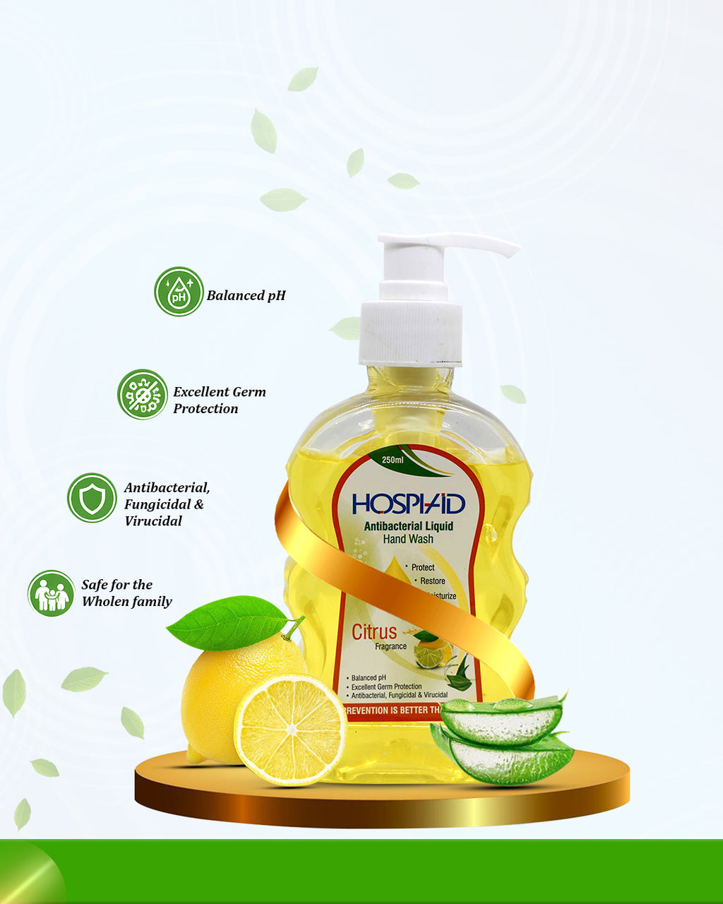 Hospiaid Hand Wash Citrus