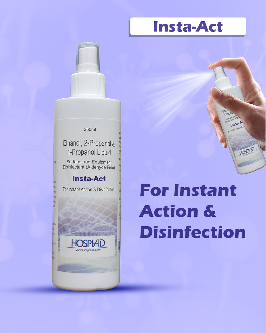 Insta-Act Liquid Disinfectant Solution