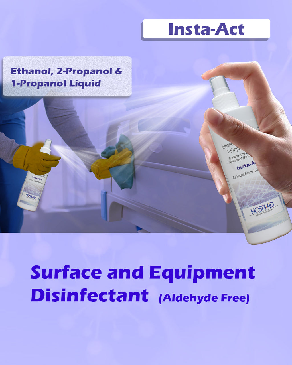 Insta-Act Liquid Disinfectant Solution