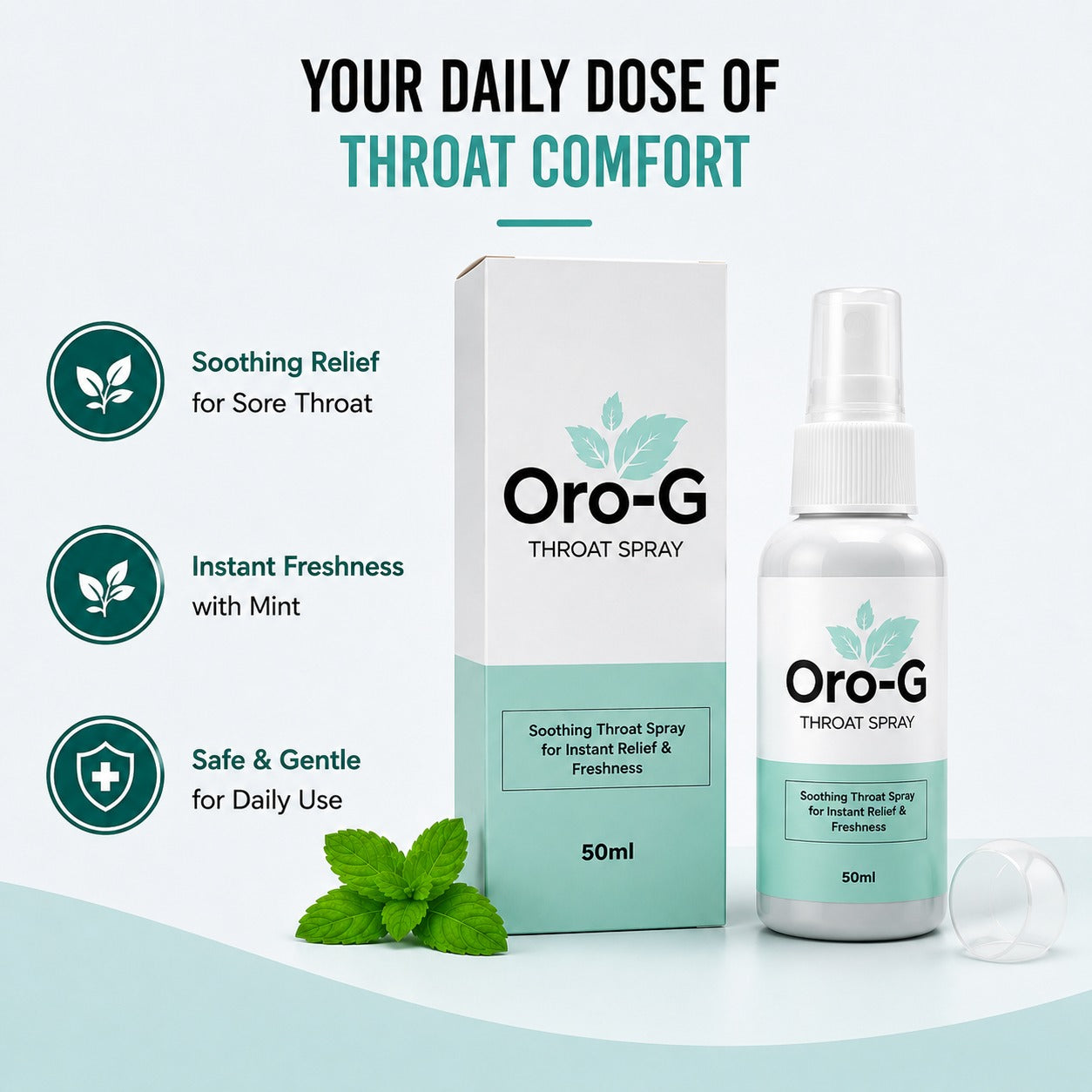 Oro-G Throat Spray 50ml 50ml